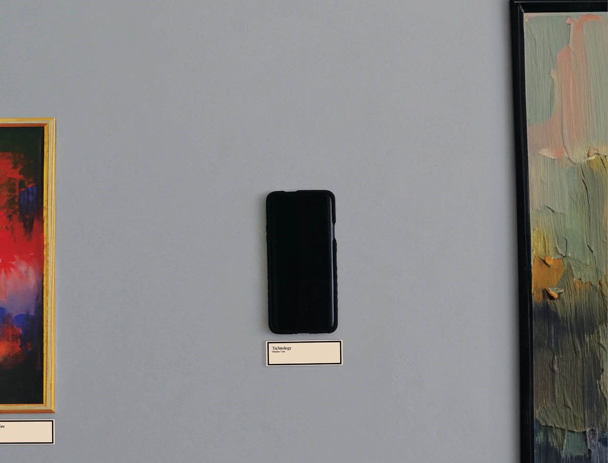 Telefoon in een muzeum