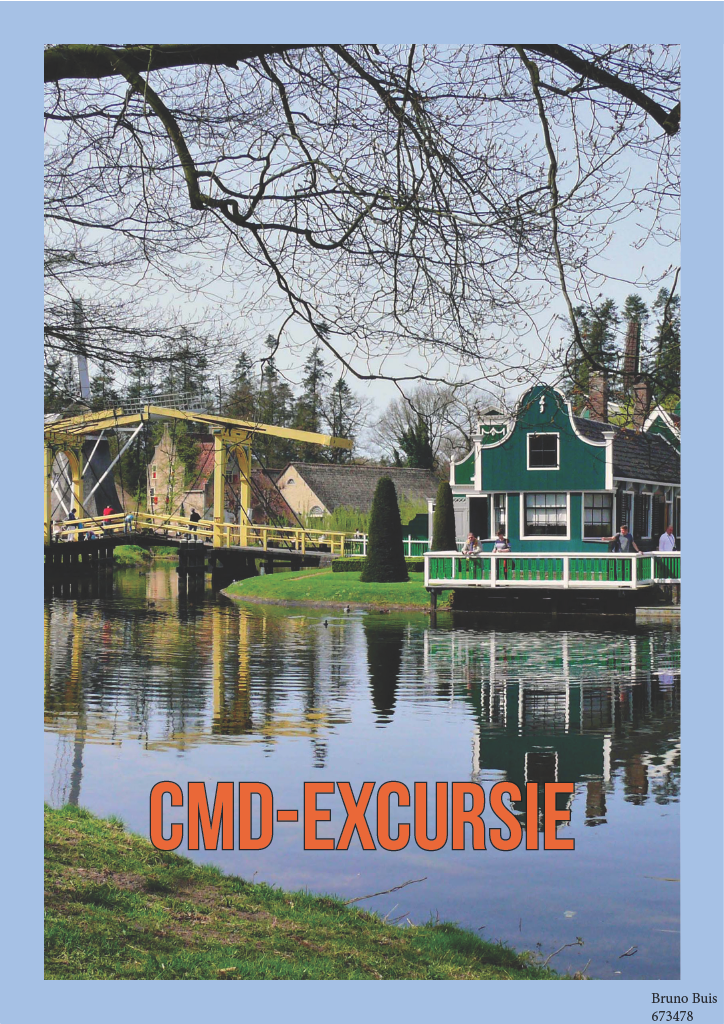 Voorpagina magazine CMD-excursieverslag